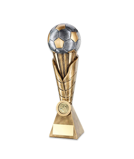 Crystal Effect Silver & Gold "Player of the Year" Trophy