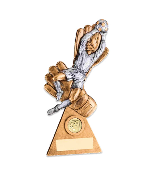 Crystal Effect Gold & Silver "Man of the Match" Trophy
