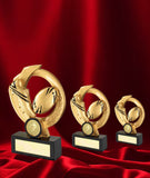 Rugby Player Warrior Trophy