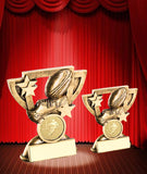 Rugby Star and Boot Trophy