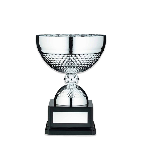 Silver Dimpled Bowl Trophy