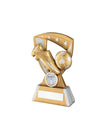 Crystal Effect Silver & Gold "Supporters' Player" Trophy