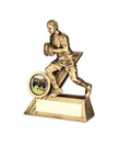 Male Rugby Player Victory Trophy