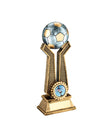 Soccer Star Gold & Silver Trophy