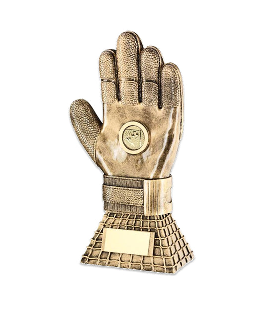 Crystal Effect Silver & Gold "Player of the Year" Trophy