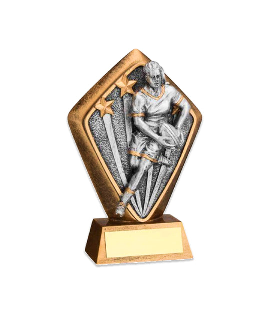 Rugby Ball Victory Trophy