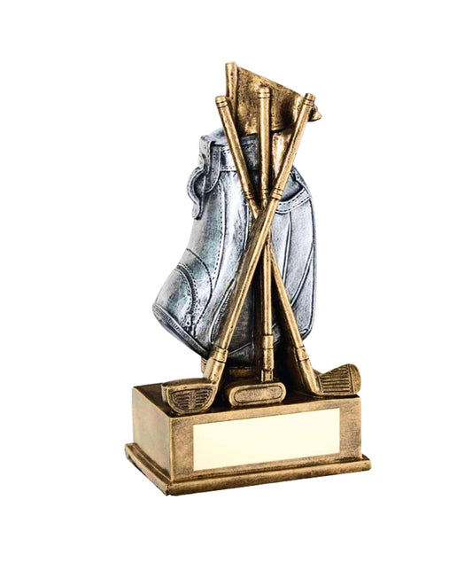 The Golf Bag & Clubs Trophy