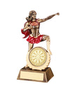 Crystal Effect Gold & Red Female "Hero" Darts Trophy