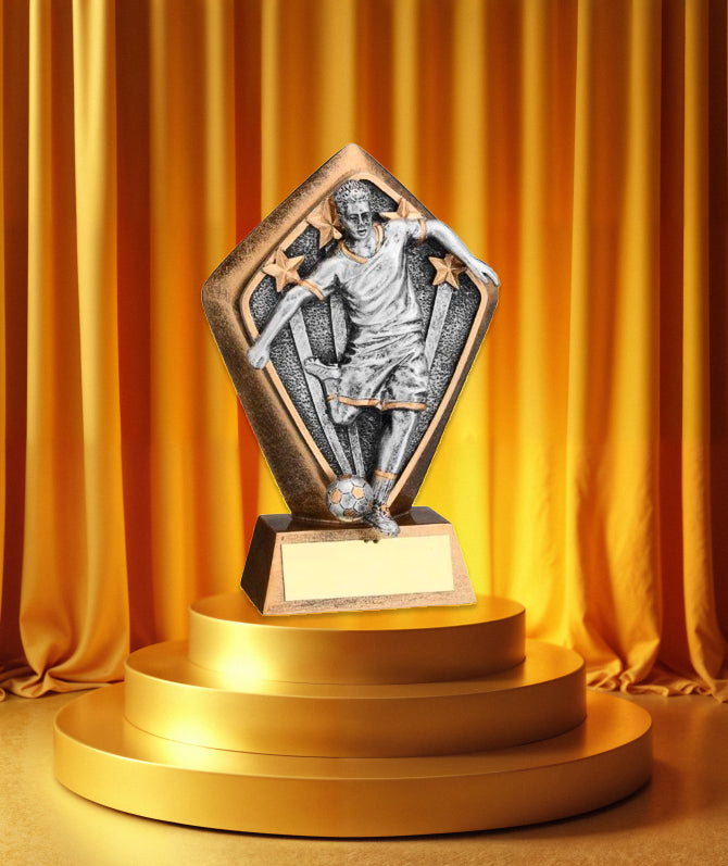 Crystal Effect "Players' Player" Goalpost Trophy