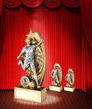 Crystal Effect "Players' Player" Crest Trophy