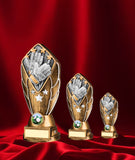 Crystal Effect Gold & Silver "Man of the Match" Trophy