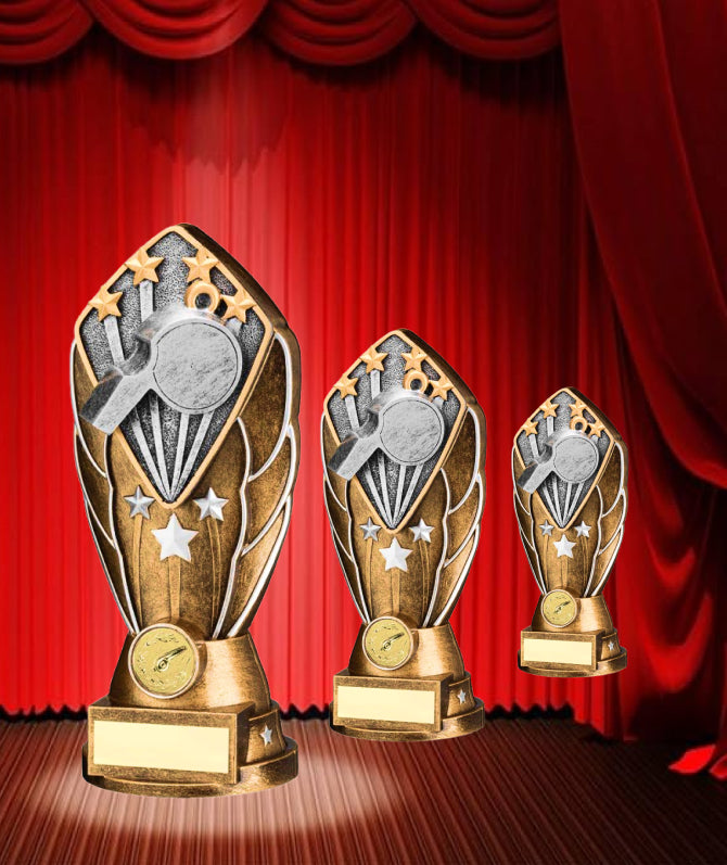 Crystal Effect Gold & Silver "Top Goal scorer" Trophy
