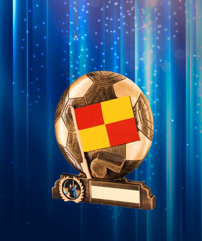 Crystal Effect Gold & Silver "Player of the Year" Trophy