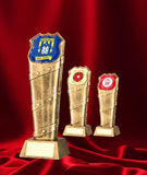 Crystal Effect Gold & Silver "Players' Player" Trophy