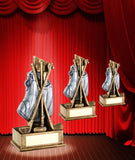 The Golf Bag & Clubs Trophy