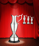 Polished Silver Pitcher Trophy