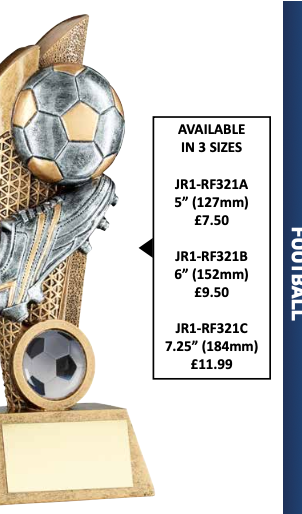 Crystal Effect "Man of the Match" Cup Trophy