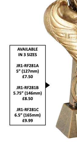 Crystal Effect "Player of the Year" Cup Trophy