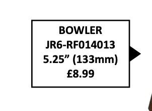 Crystal Effect Silver & Gold Diamond Cricket Bowling Trophy