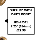 Crystal Effect Gold & Red Male "Hero" Darts Trophy